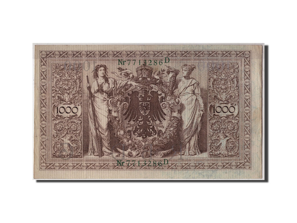 Banknote, Germany, 1000 Mark, 1910, 1910-04-21, KM:45b, AU(50-53)
