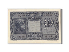 Italy, 10 Lire, 1944, KM:32c, 1944-11-23, UNC(65-70)