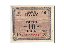 Banconote, Italia, 10 Lire, 1943A, KM:M19a, Undated, SPL
