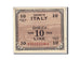 Billet, Italie, 10 Lire, 1943A, Undated, KM:M19a, SPL