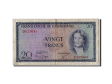 Luxembourg, 20 Francs, Undated (1955), KM:49a, VF(20-25)