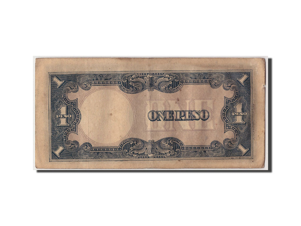 Filippine, 1 Peso, Undated (1943), KM:109b, Undated, MB