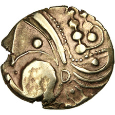 Aulerci Eburovices, Hemistater, AU(55-58), Electrum, 3.27