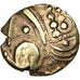 Aulerci Eburovices, Hemistater, AU(55-58), Electrum, 3.27