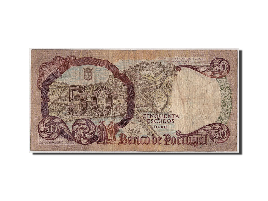 Portugal, 50 Escudos, 1964, KM:168, 1964-02-28, F(12-15)