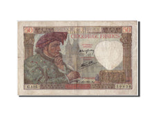 Banknote, France, 50 Francs, 50 F 1940-1942 ''Jacques Coeur'', 1941, 1941-10-02