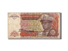 Banknot, Zaire, 500,000 Zaïres, 1992, 1992-03-15, KM:43a, VF(20-25)