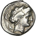 Campania, Neapolis, Nymph, Didrachm, Neapolis, EF(40-45), Silver, 7.47