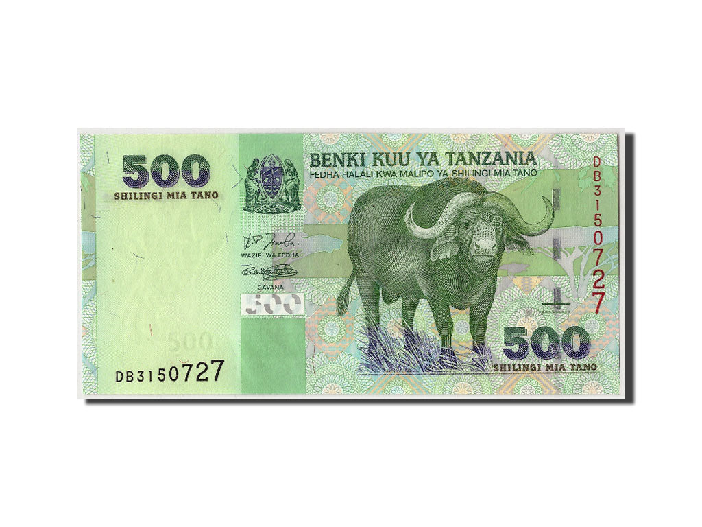 Banknote, Tanzania, 500 Shilingi, Undated (2003), Undated, KM:35, UNC(65-70)