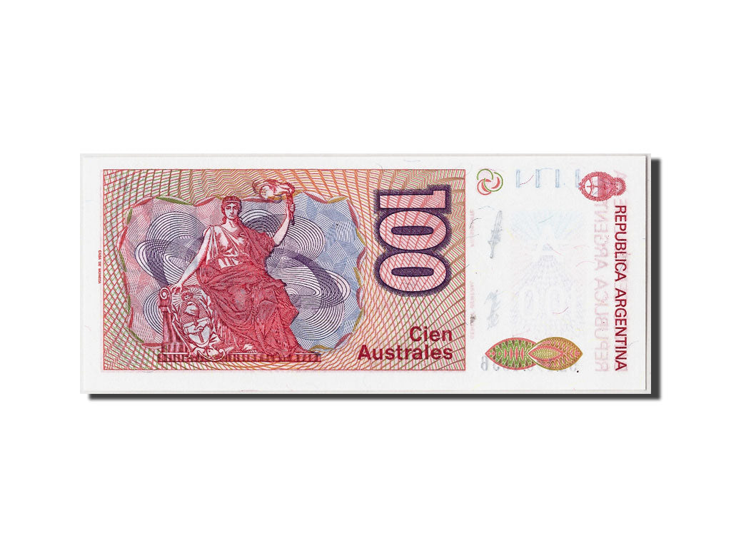 Banknote, Argentina, 100 Australes, Undated (1985-90), Undated, KM:327b