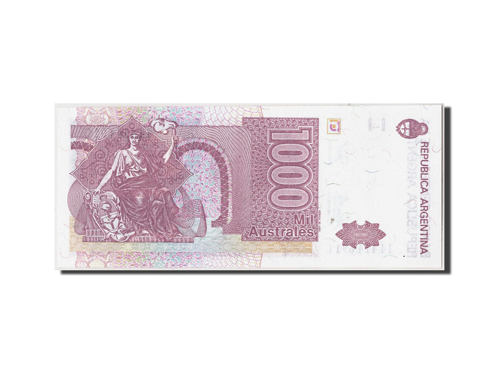 Banknote, Argentina, 1000 Australes, Undated (1988-90), Undated, KM:329c