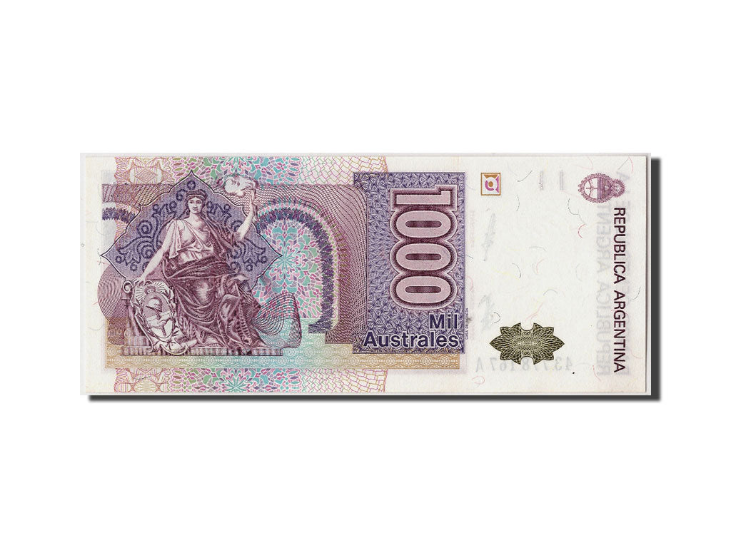 Billet, Argentine, 1000 Australes, Undated (1988-90), Undated, KM:329a, NEUF