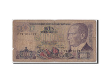 Banknote, Turkey, 1000 Lira, L.1970 (1986), 1970-01-14, KM:196, VG(8-10)