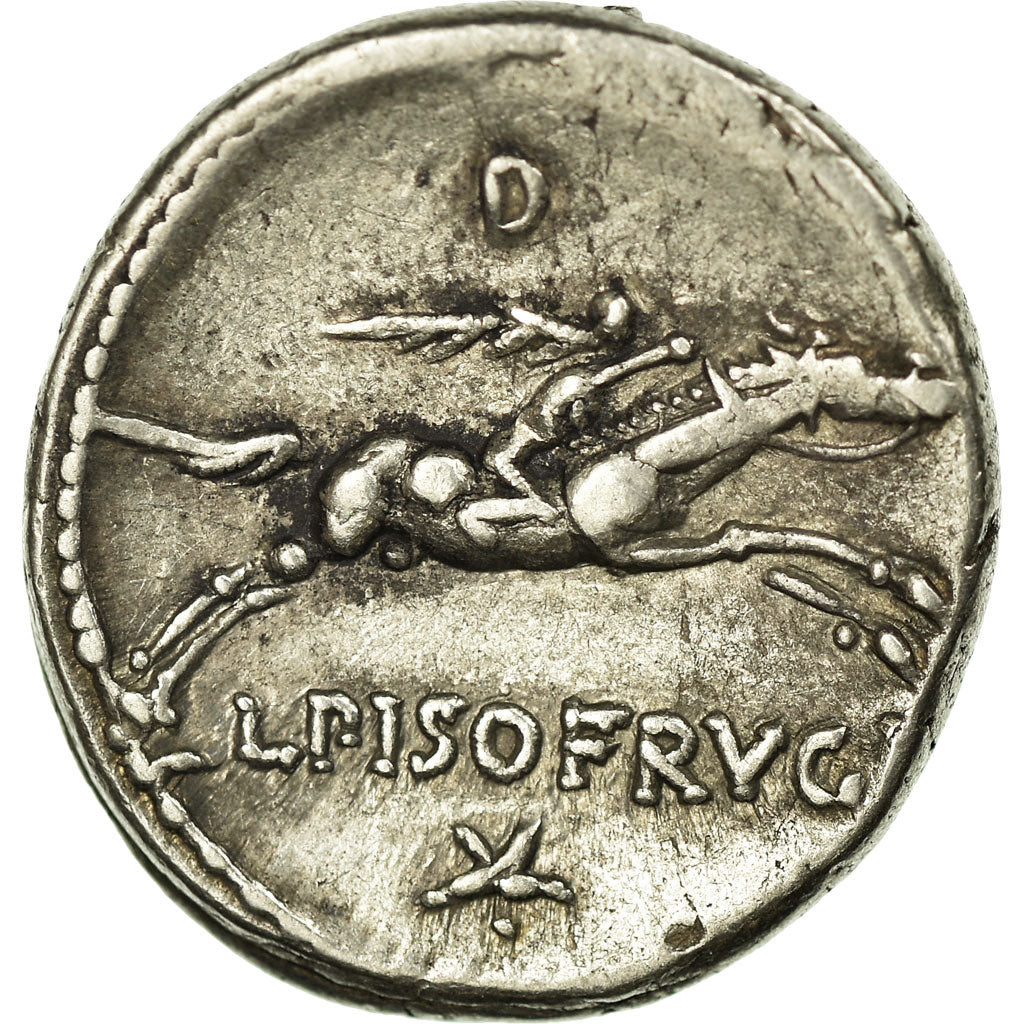 Coin, Calpurnia, Denarius, Roma, AU(55-58), Silver