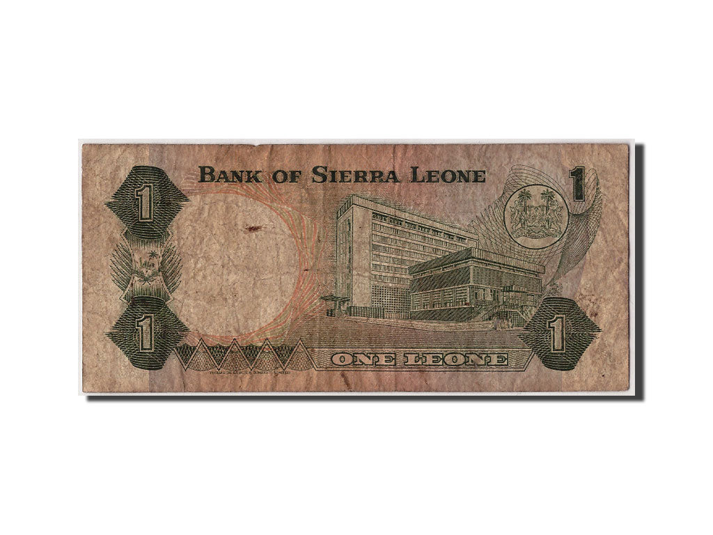 Sierra Leone, 1 Leone, 1984, KM:5e, 1984-08-04, VG(8-10)