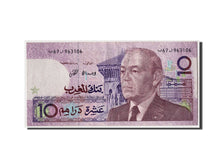 Marocco, 10 Dirhams, AH407/1997, KM:63a, Undated, BB+
