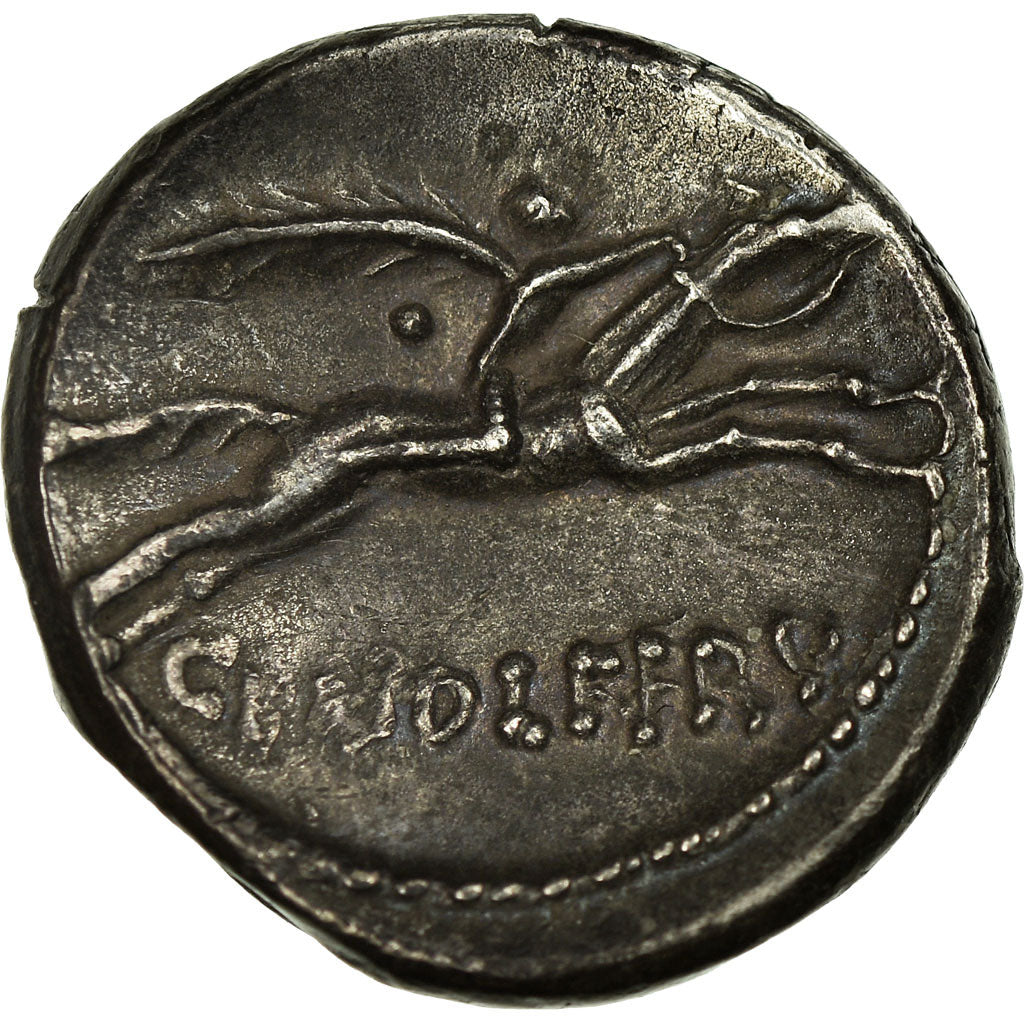 Münze, Calpurnia, Denarius, Roma, VZ, Silber, Crawford:408/1a