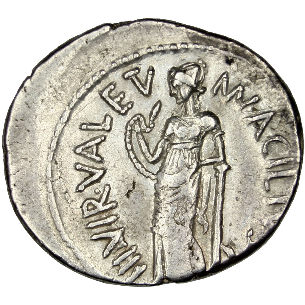 Acilia, Denarius, Roma, AU(55-58), Silver, 3.79