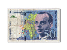 France, 50 Francs 1992-1999 ''St Exupéry'', 1997, KM:157Ad, VF(20-25)