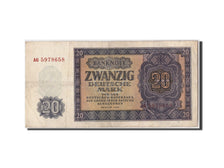 Germania - Repubblica Democratica, 20 Deutsche Mark, 1955, KM:19a, Undated, MB+