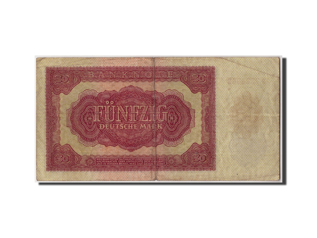 Germania - Repubblica Democratica, 50 Deutsche Mark, 1955, KM:20a, Undated, MB