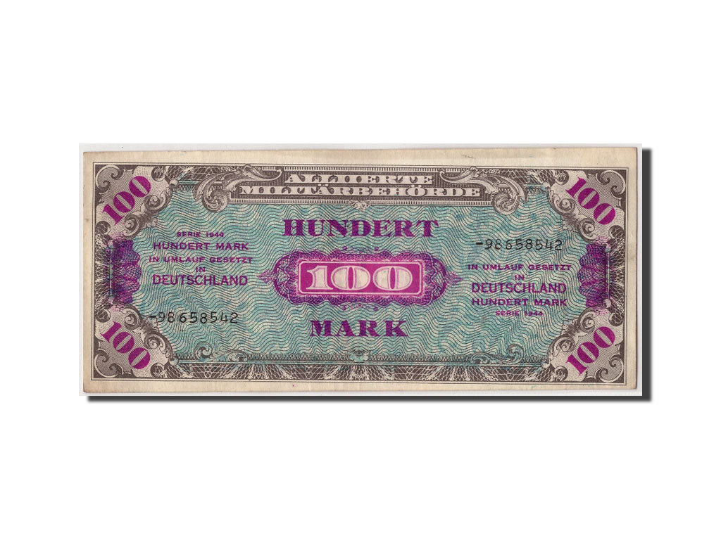 Germania, 100 Mark, 1944, KM:197d, Undated, BB