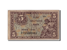 Banknote, GERMANY - FEDERAL REPUBLIC, 5 Deutsche Mark, 1948, Undated, KM:4a