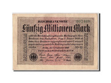 Banknote, Germany, 50 Millionen Mark, 1923, 1923-09-01, KM:109c, AU(55-58)