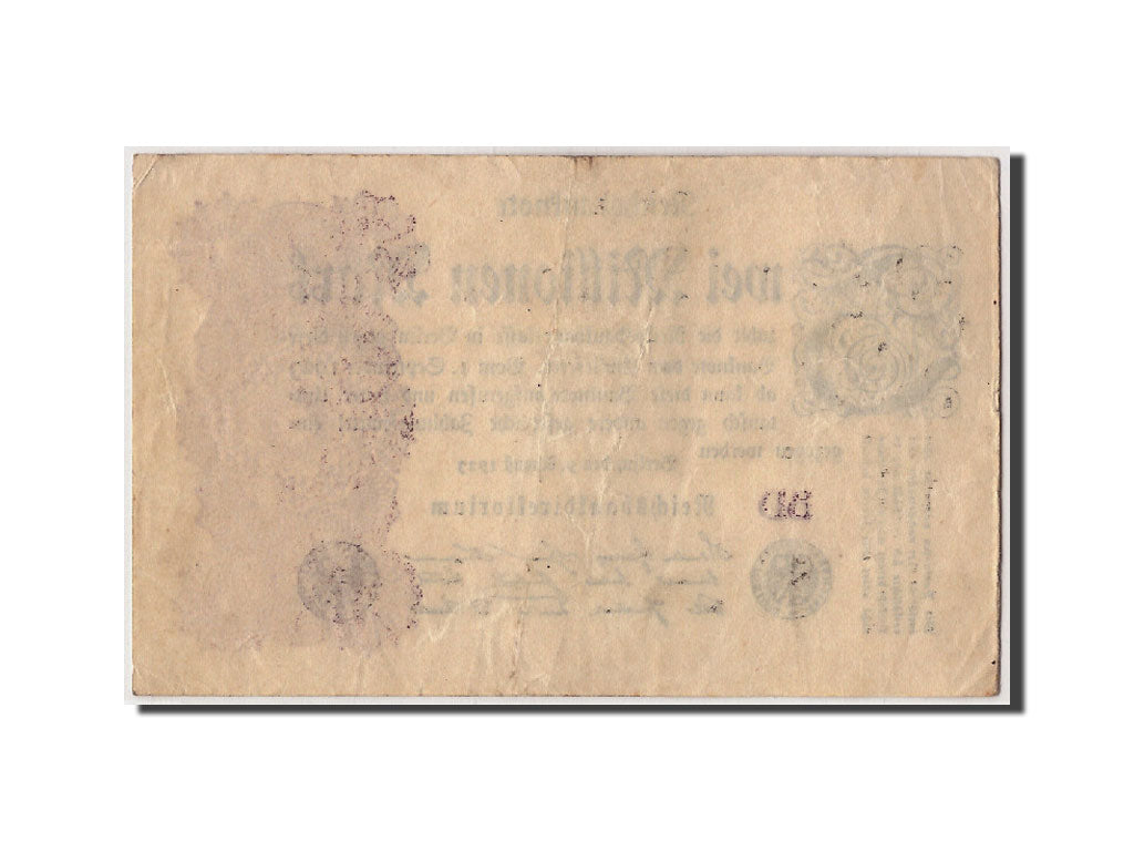 Banknote, Germany, 2 Millionen Mark, 1923, 1923-08-09, KM:104b, AU(50-53)