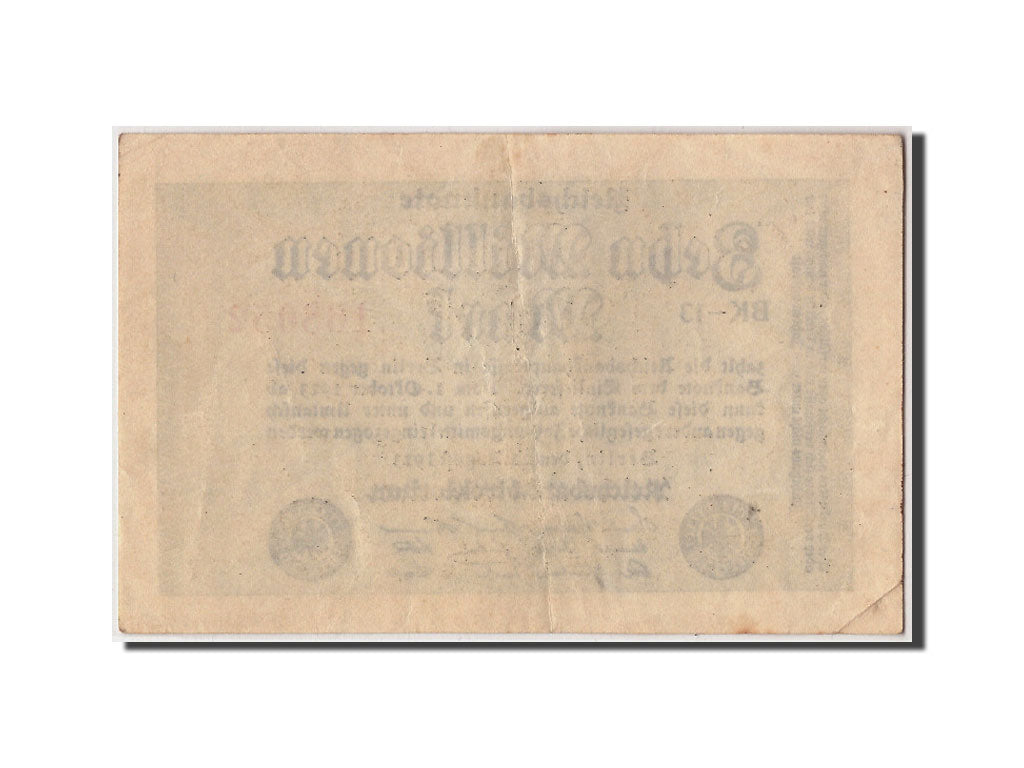Banknote, Germany, 10 Millionen Mark, 1923, 1923-08-22, KM:106a, EF(40-45)