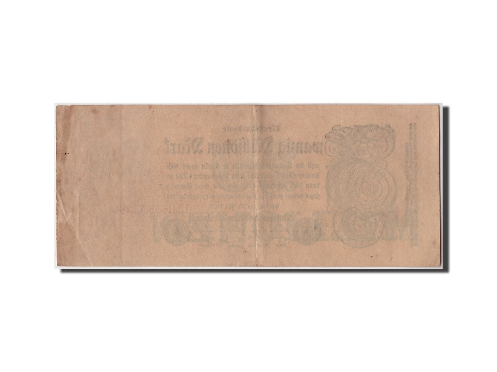 Banknote, Germany, 20 Millionen Mark, 1923, 1923-07-25, KM:97b, VF(30-35)