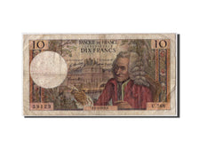Banknote, France, 10 Francs, 10 F 1963-1973 ''Voltaire'', 1972, 1972-03-02