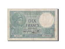 Banconote, Francia, 10 Francs, 10 F 1916-1942 ''Minerve'', 1940, 1940-11-21