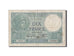 Billete, Francia, 10 Francs, 10 F 1916-1942 ''Minerve'', 1940, 1940-11-21, BC+