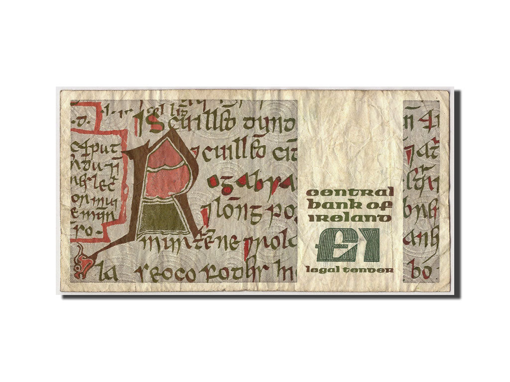 Ireland - Republic, 1 Pound, 1989, KM:70d, 1989-02-15, F(12-15)