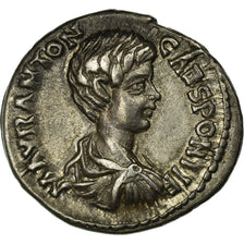 Münze, Caracalla, Denarius, Roma, VZ, Silber