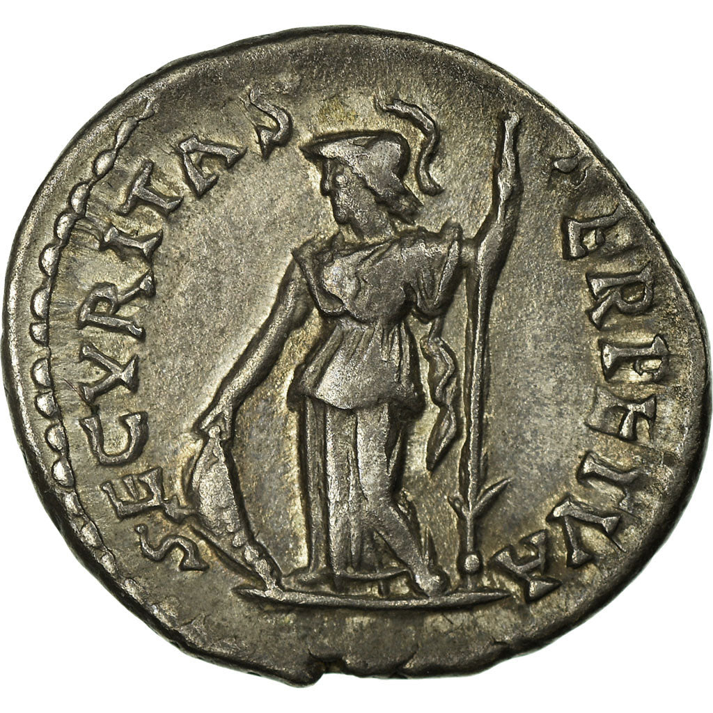 Münze, Caracalla, Denarius, Roma, VZ, Silber