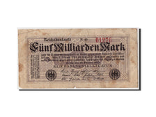 Germany, 5 Milliarden Mark, 1923, KM:123a, 1923-10-20, F(12-15)