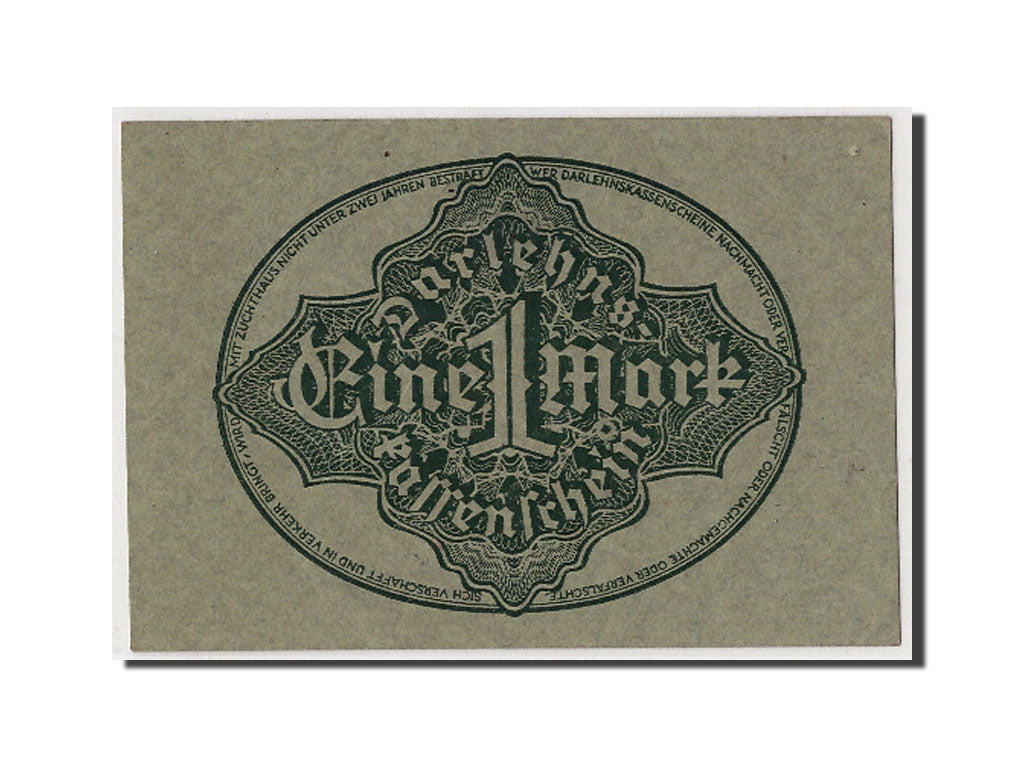 Geldschein, Deutschland, 1 Mark, 1922, 1922-09-15, KM:61a, UNZ-