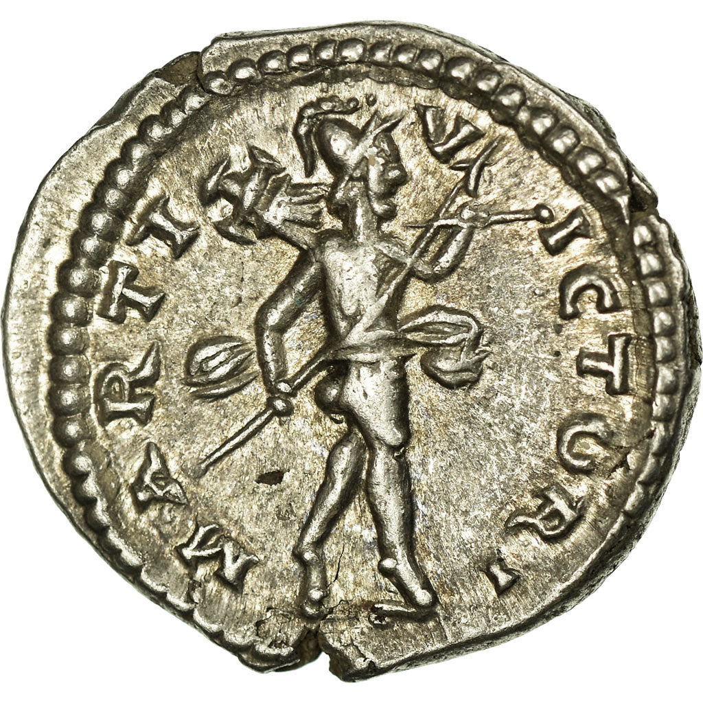 Coin, Geta, Denarius, Laodicea ad Mare, AU(55-58), Silver, RIC:103