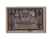 Billet, Allemagne, 20 Mark, 1915, 1915-11-04, KM:63, B+