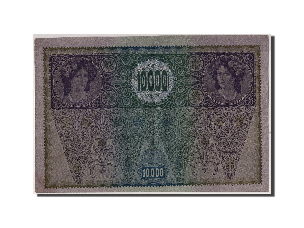 Banknote, Austria, 10,000 Kronen, Undated (1919), 1918-11-02, KM:65, VF(30-35)