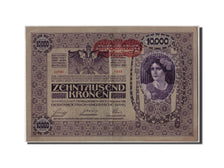 Banknote, Austria, 10,000 Kronen, Undated (1919), 1918-11-02, KM:65, VF(30-35)