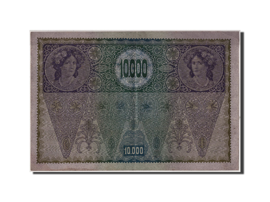 Banknote, Austria, 10,000 Kronen, Undated (1919), 1918-11-02, KM:65, VF(30-35)