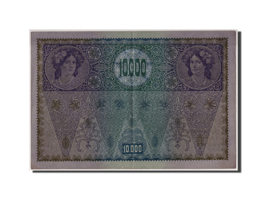 Banknote, Austria, 10,000 Kronen, Undated (1919), 1918-11-02, KM:65, VF(30-35)
