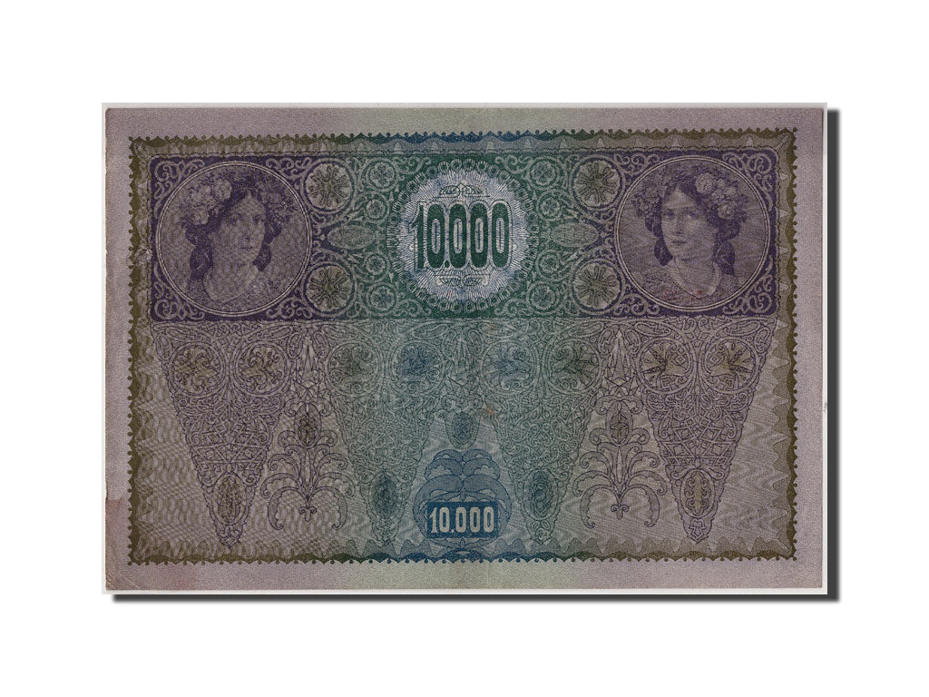 Banknote, Austria, 10,000 Kronen, Undated (1919), 1918-11-02, KM:65, VF(30-35)