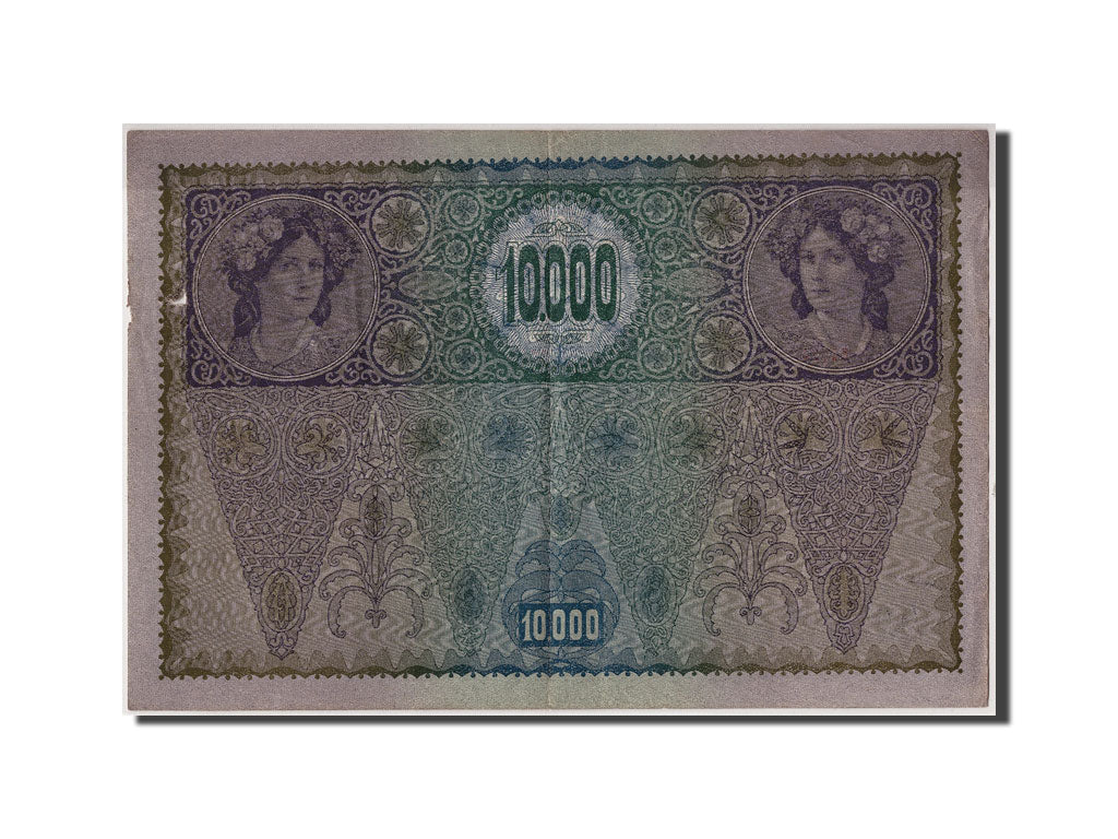 Banknote, Austria, 10,000 Kronen, Undated (1919), 1918-11-02, KM:65, VF(20-25)