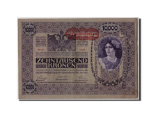 Banknote, Austria, 10,000 Kronen, Undated (1919), 1918-11-02, KM:65, VF(20-25)