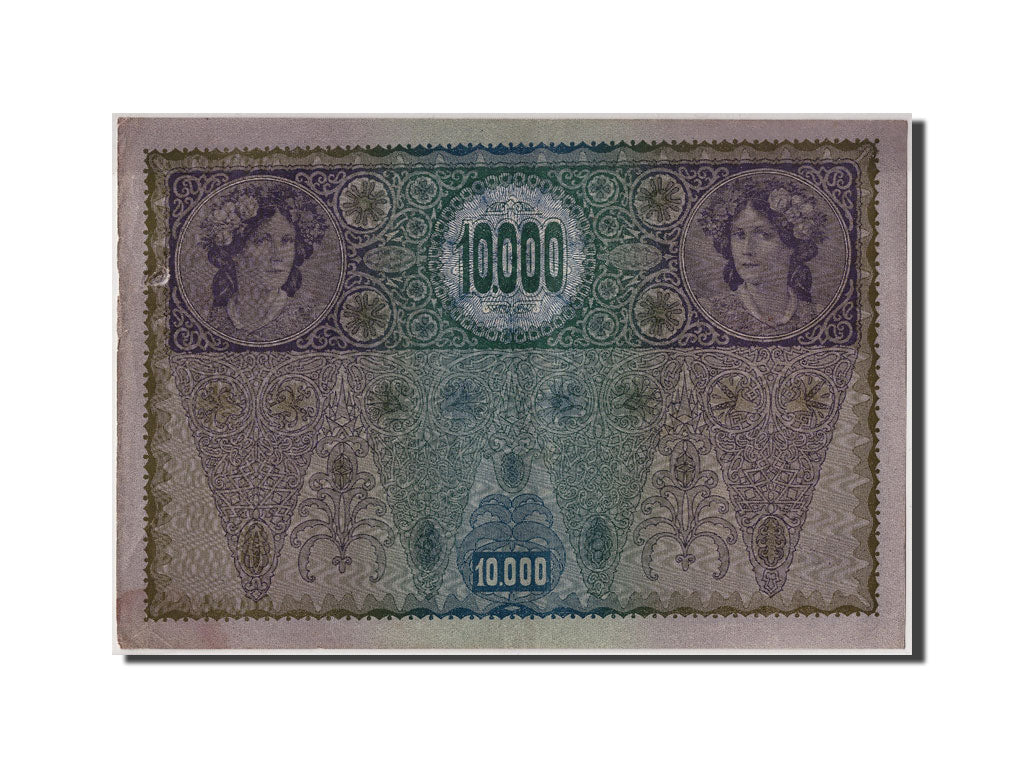 Banknote, Austria, 10,000 Kronen, Undated (1919), 1918-11-02, KM:65, VF(20-25)