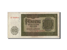 Geldschein, Deutsche Demokratische Republik, 50 Deutsche Mark, 1948, Undated